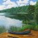 3795 – Blue Canoe, Helve Lake (Limberlost Forest Reserve)