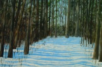 2013-40 Memories of Walks in Winter Woods