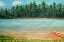 3680 – The Red Canoe